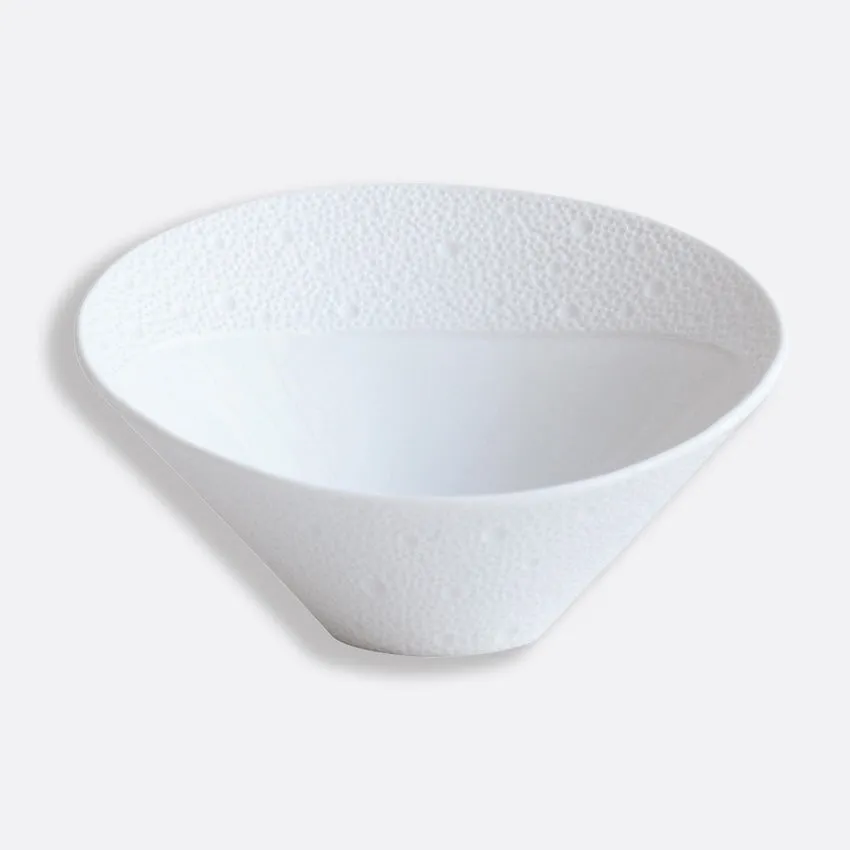 Bernardaud | Ecume Asymmetric Salad Bowl