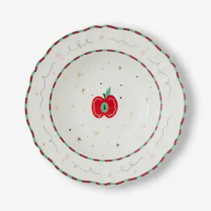 Bitossi Home | La Tavola Scomposta Deep Plate - Apple