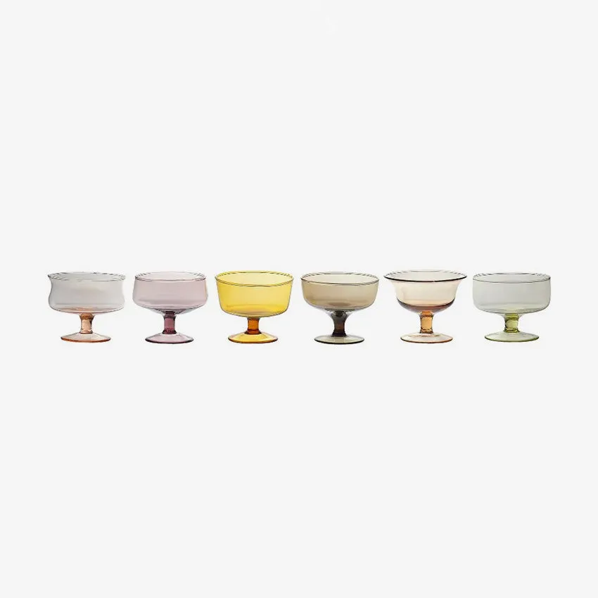 Bitossi Home | Nuance Assorted Ice Cream Cups - Set of 6