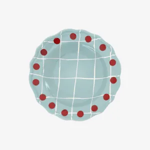 Bitossi Home | Quadri Pois Rim Deep Plate
