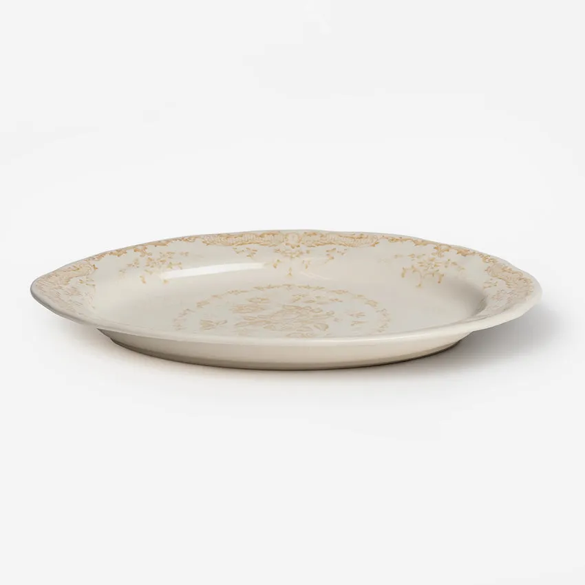 Bitossi Home | "Rose" Oval Platter