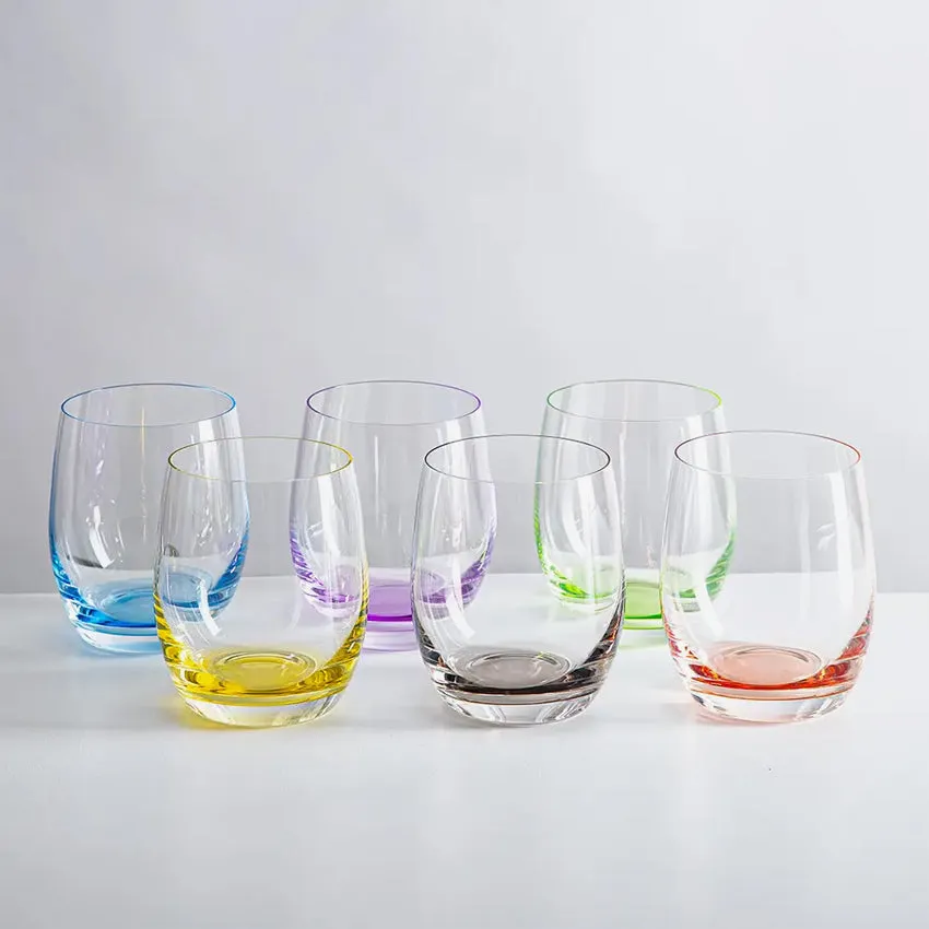 Bohemia | Rainbow Tumblers - Set of 6