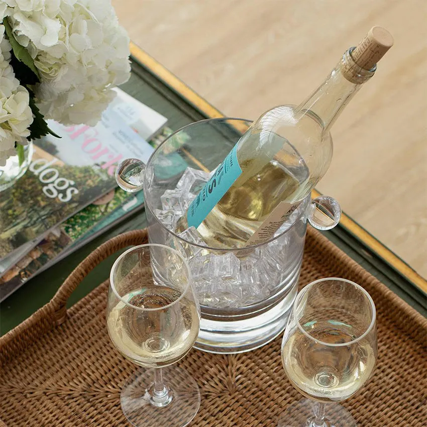 Caspari | Acrylic Clear Ice Bucket