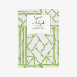Caspari | Bamboo Screen Paper Linen Airlaid Table Cover