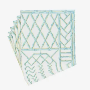 Caspari | Bamboo Screen Paper Linen Napkin