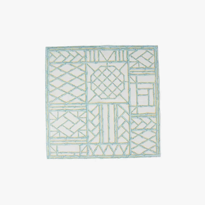 Caspari | Bamboo Screen Paper Linen Napkin