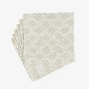 Caspari | Basketry Paper Linen Napkin