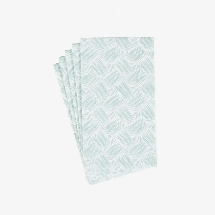 Caspari | Basketry Paper Linen Napkin