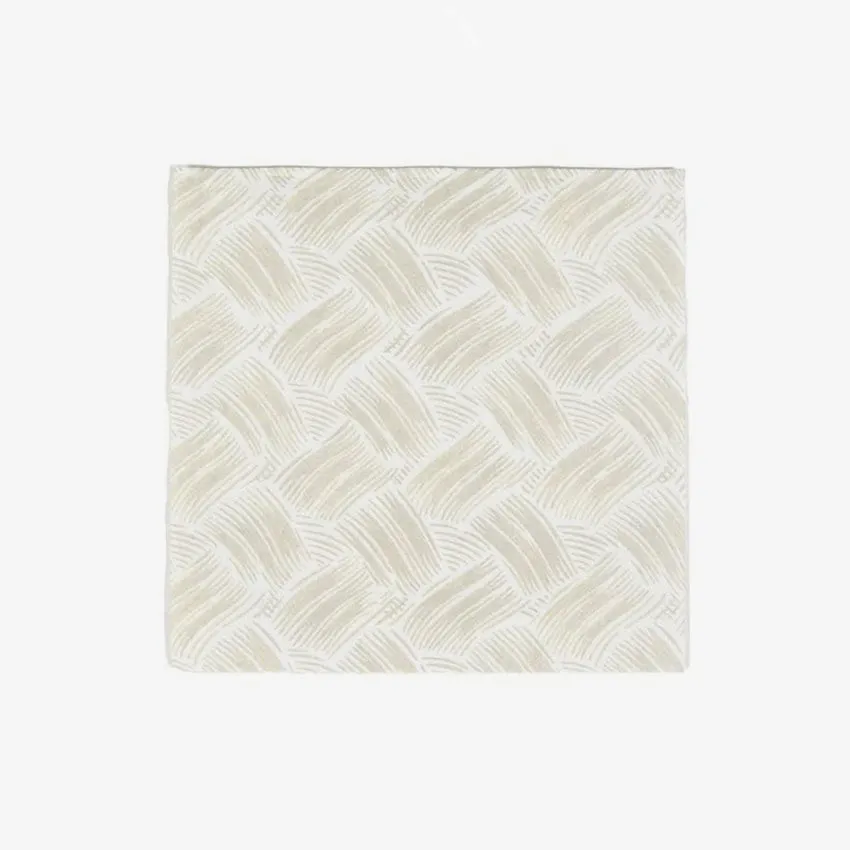 Caspari | Basketry Paper Linen Napkin
