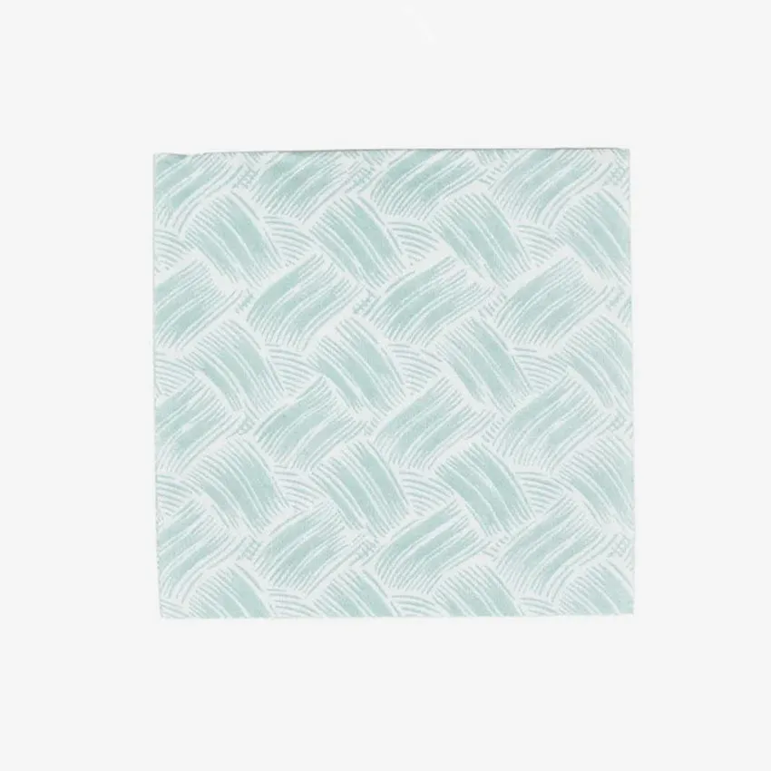 Caspari | Basketry Paper Linen Napkin