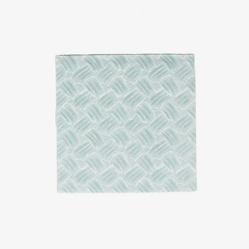 Caspari | Basketry Paper Linen Napkin