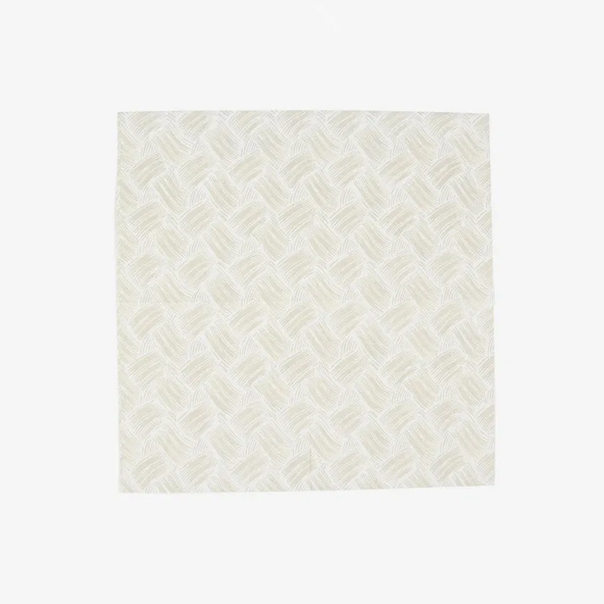 Caspari | Basketry Paper Linen Napkin