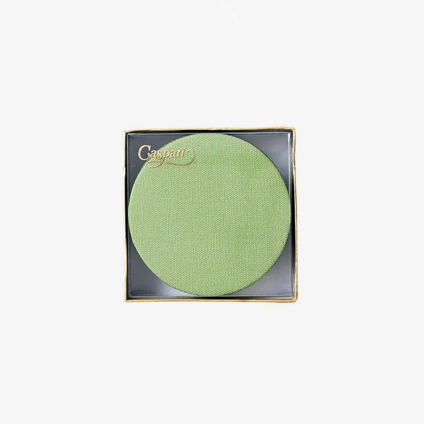 Caspari | Classic Canvas Round Coasters