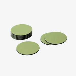 Caspari | Classic Canvas Round Coasters