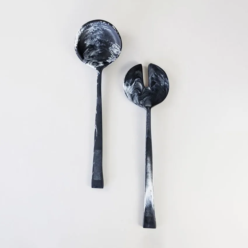 CDMX Design | Monica Calderon Studio Sun   Moon Salad Servers