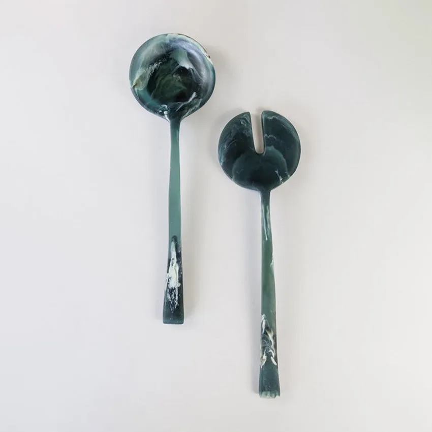 CDMX Design | Monica Calderon Studio Sun   Moon Salad Servers