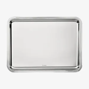 Christofle | Albi Rectangular Tray - Silver Plated