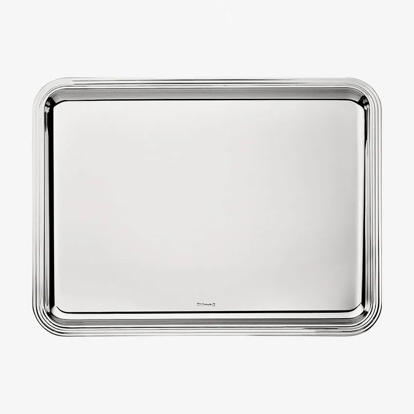 Christofle | Albi Rectangular Tray - Silver Plated