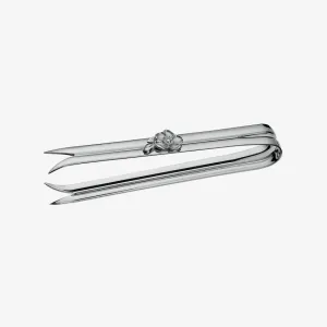 Christofle | Anemone-Belle poque Silver-Plated Ice Tongs