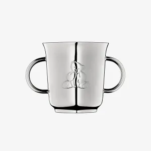 Christofle | Charlie Bear Baby Cup with Handles