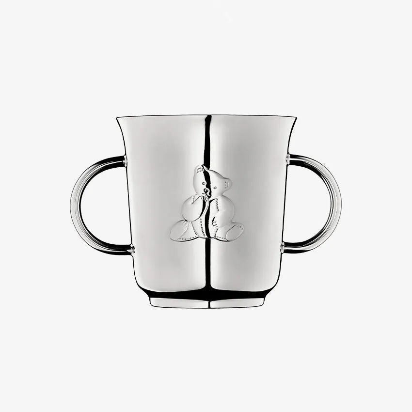 Christofle | Charlie Bear Baby Cup with Handles