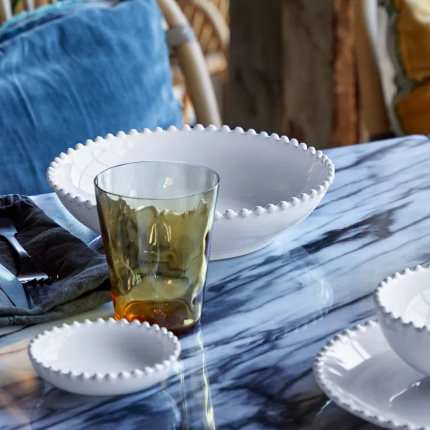 Costa Nova | Pearl White Pasta/Serving Bowl