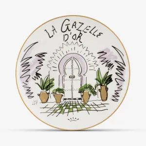 Ginori 1735 | Profumi Luchino Plate - La Gazelle D'Or