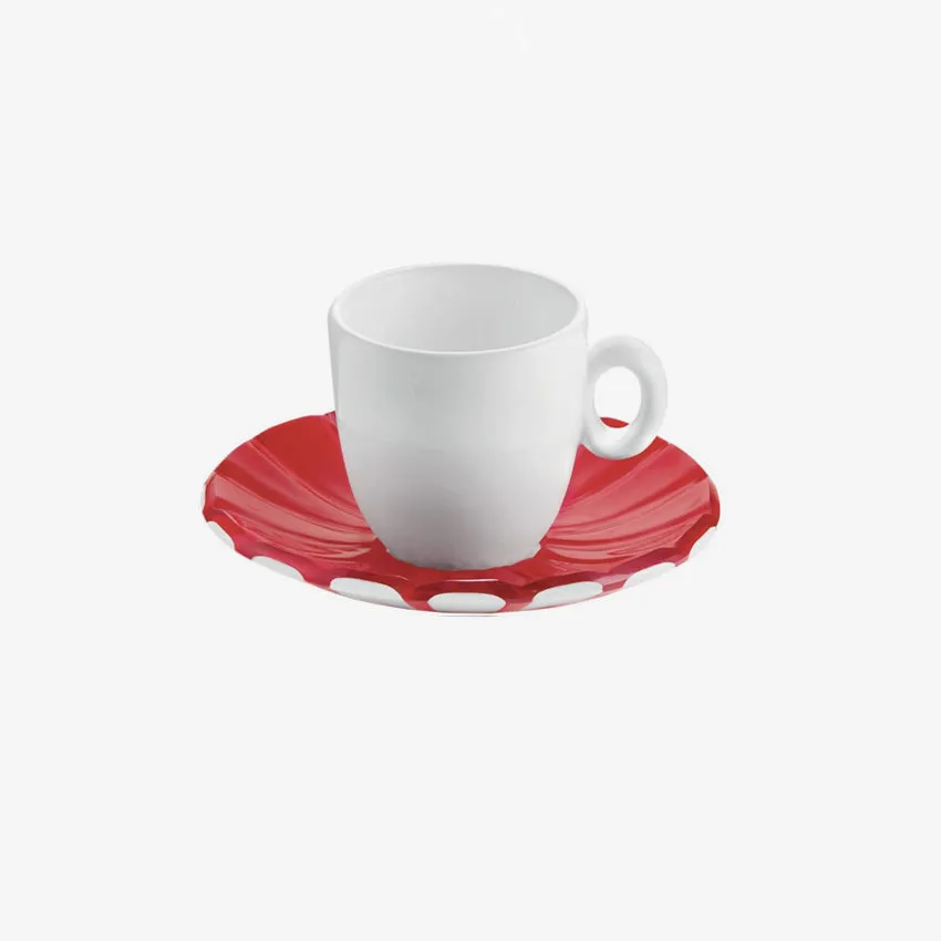 Guzzini | Grace Espresso Cup and Saucer