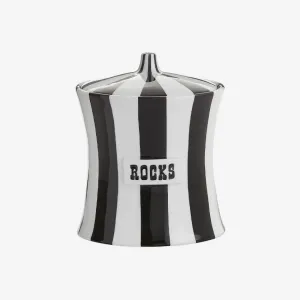 Jonathan Adler | Vice Ice Bucket Rocks Black/White