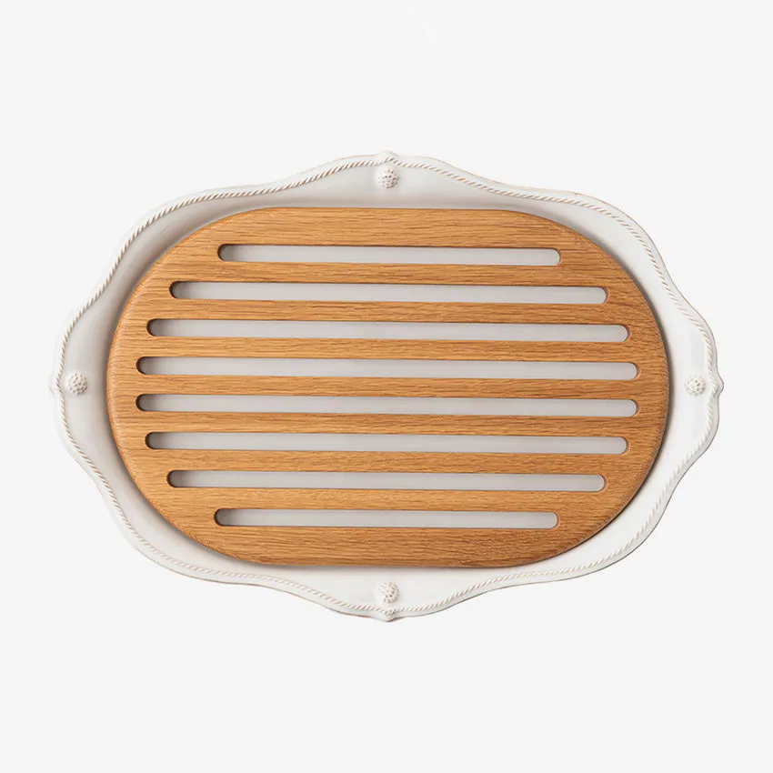 Juliska | Berry & Thread Challah Board - Whitewash