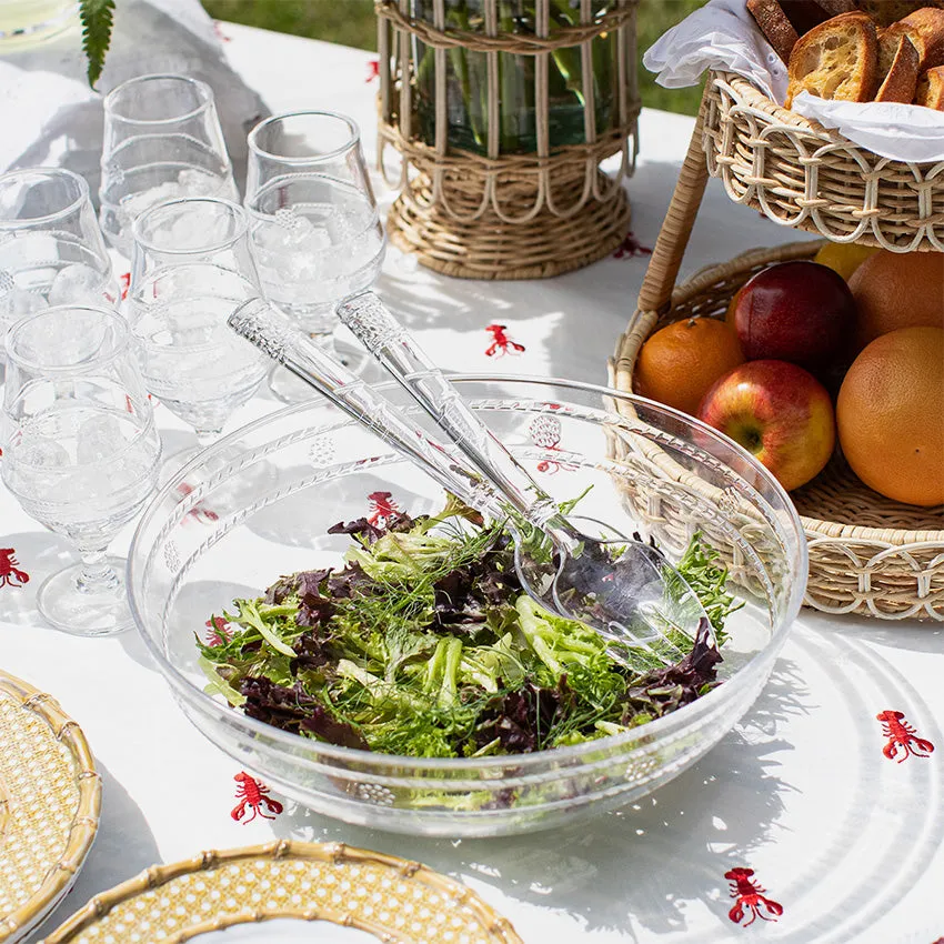 Juliska | Isabella Acrylic Salad Server Set