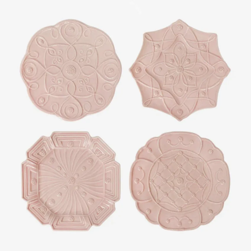Juliska | Jardins Du Monde Plate Assorted - Set of 4