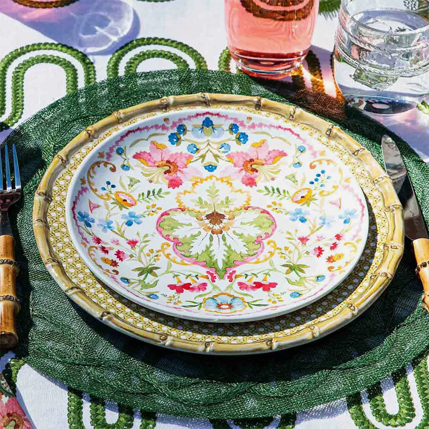 Juliska | Sofia Melamine Plate - Multi