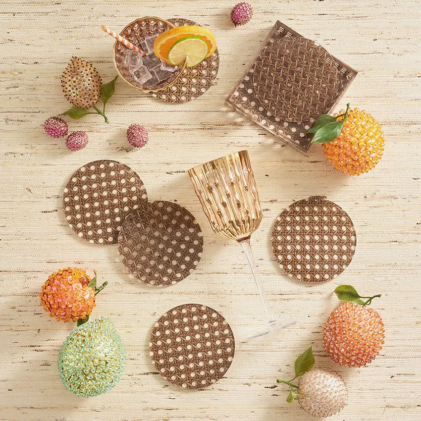 Kim Seybert | Reed Coaster Set of 6