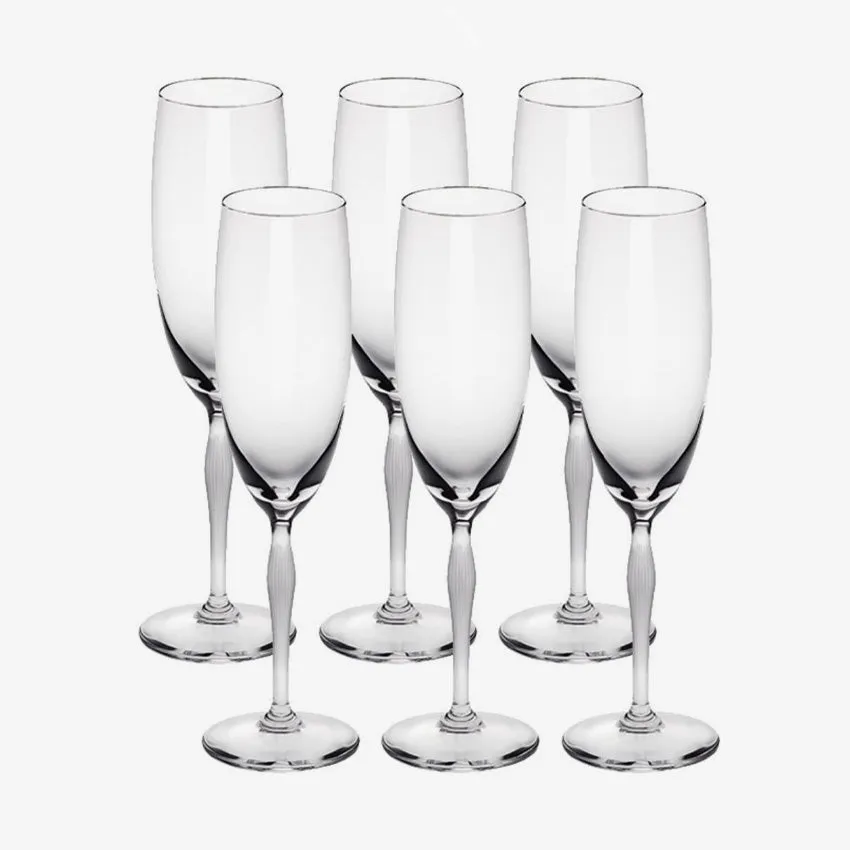 Lalique | 100 Points Champagne Glass - Set of 6