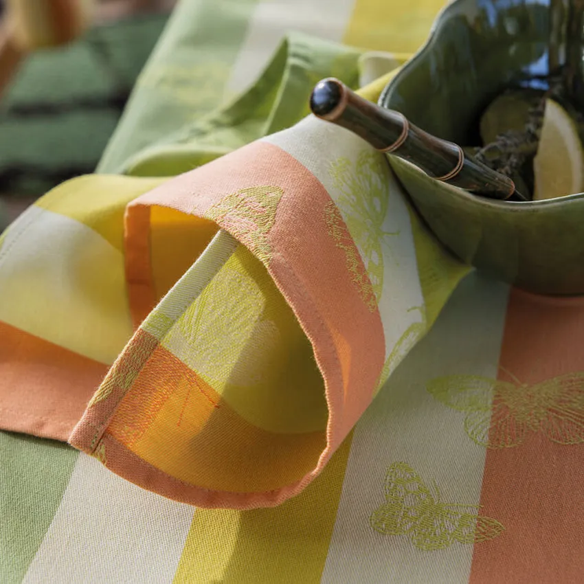 Le Jacquard Franais | Bal des Papillons Napkin