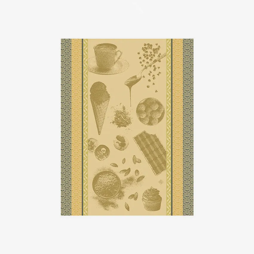 Le Jacquard Franais | Chocolats Recettes Tea Towel