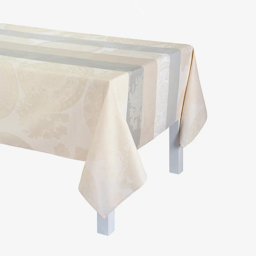 Le Jacquard Franais | Fleurs Gourmandes Coated Tablecloth