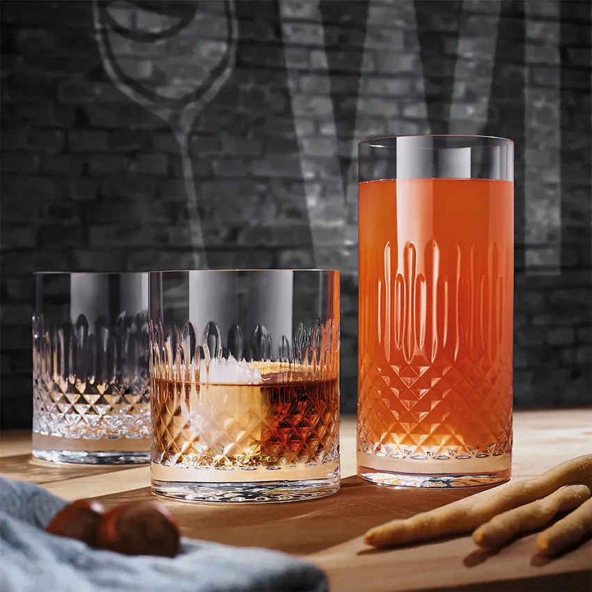 Luigi Bormioli | Diamante Beverage Glasses - Set of 4