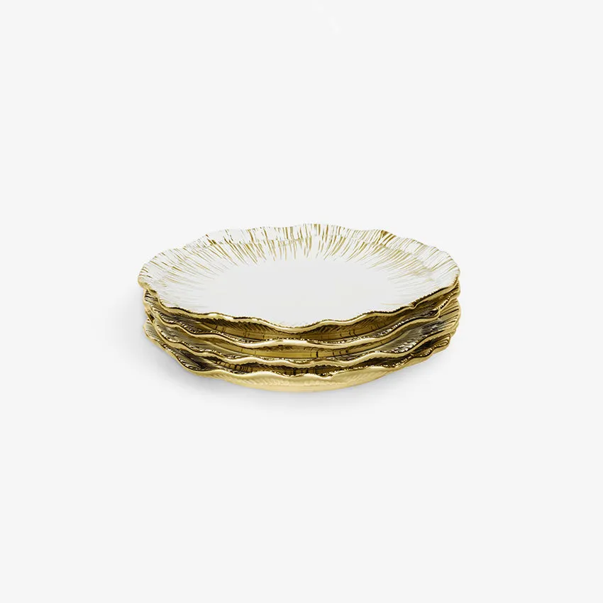 Michael Aram | Anemone Tidbit Plate Set - Set of 4