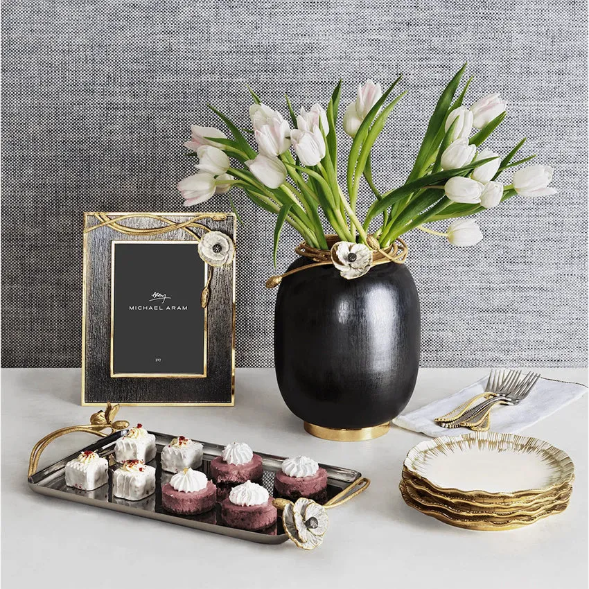Michael Aram | Anemone Tidbit Plate Set - Set of 4