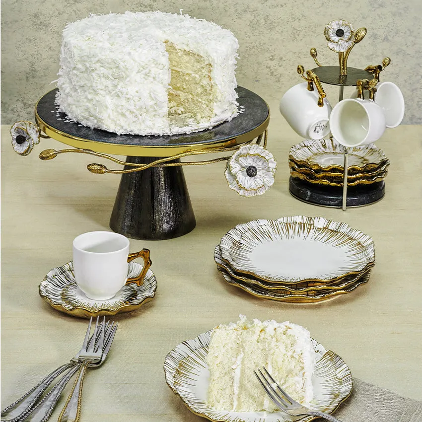 Michael Aram | Anemone Tidbit Plate Set - Set of 4