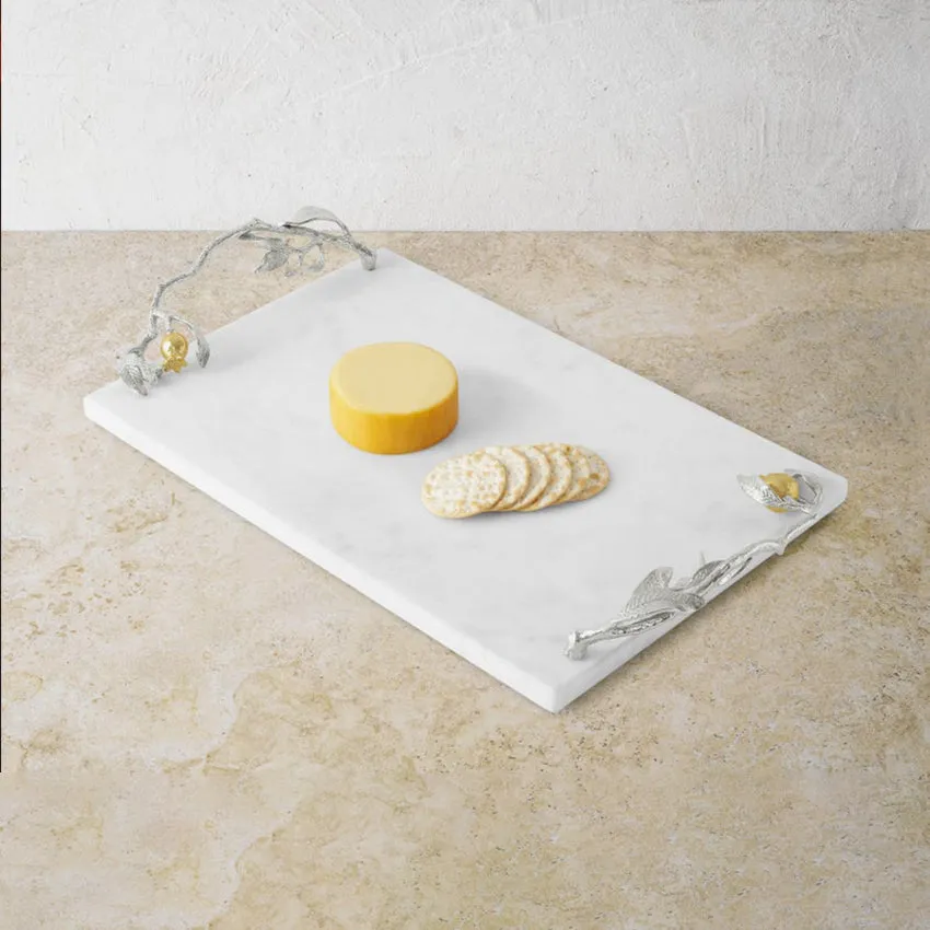 Michael Aram | Pomegranate Cheeseboard & Spreader - Silver & Gold