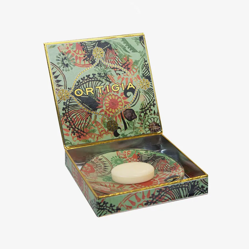 Ortigia | Fico D'India Glass Plate And Soap