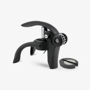 Peugeot | Baltaz Dark Lever Corkscrew With Foil Cutter - Black