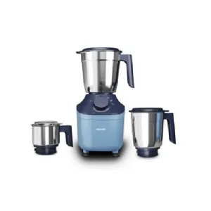 Philips 800 Watt Powerful motor mixer grinder with MicroGrind Technology in Blue colour - HL7773/01