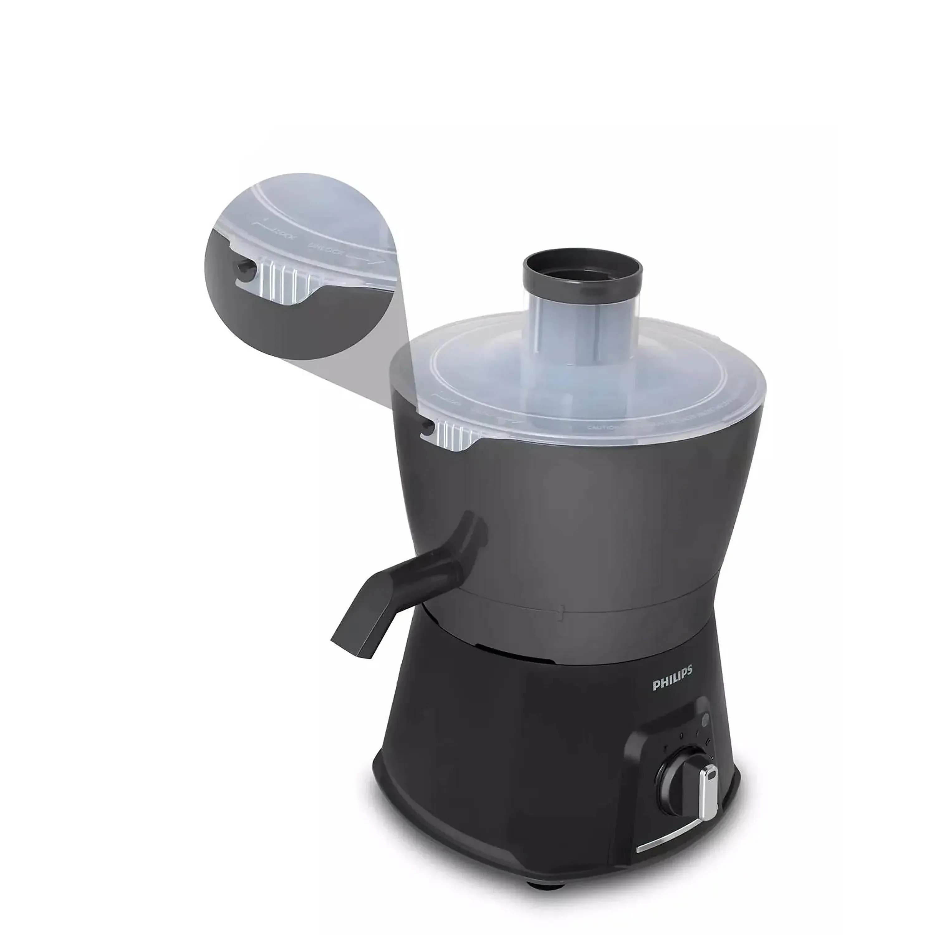 Philips Juicer Mixer Grinder 3 Jar 600 Watt with Blend and Carry - HL7579/00