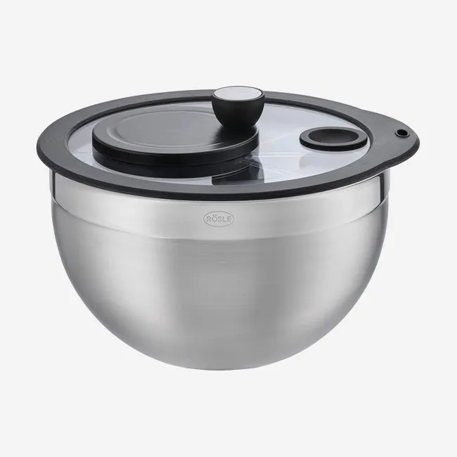 Rosle | Salad Spinner with Glass Lid