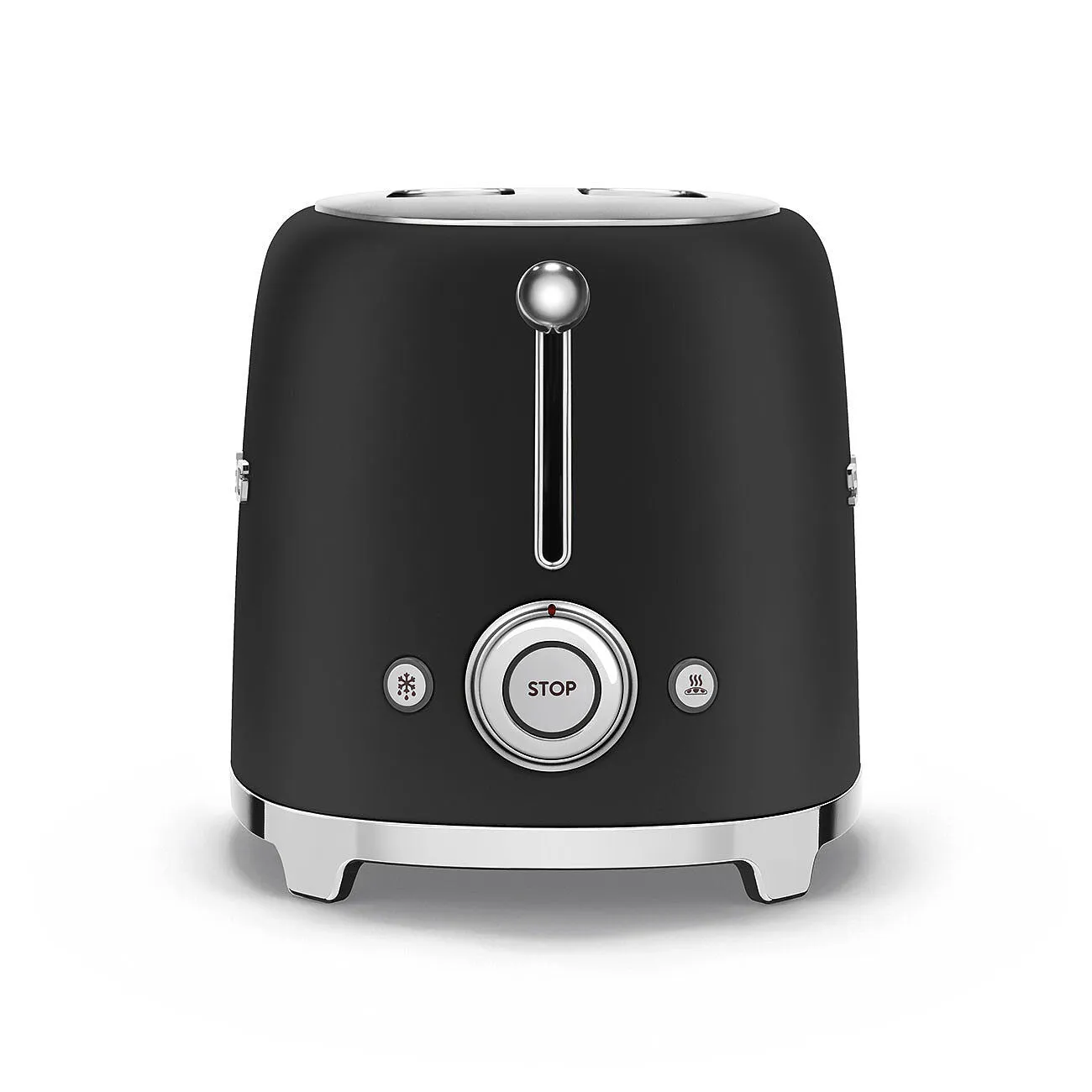 Smeg TSF01BLMUK toaster 6 2 slice(s) 950 W Black, Stainless steel