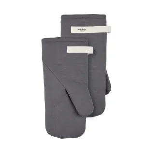 The Organic Company Oven Mitts Large, Dark Grey